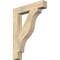 Ekena Millwork Funston Block Rough Sawn Bracket, Douglas Fir, 4"W x 24"D x 32"H BKT04X24X32FST05RDF - alternate 1
